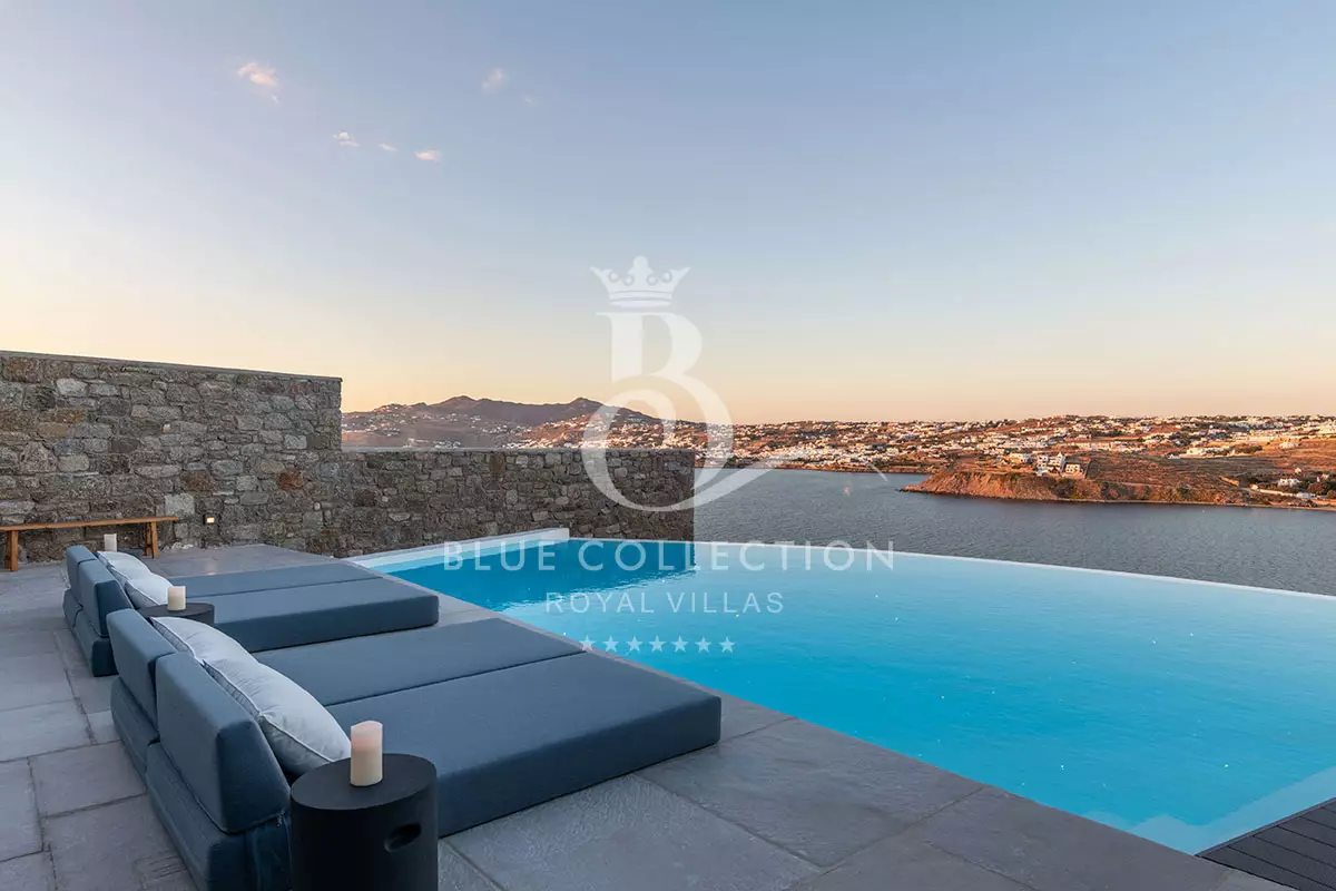 Luxury Villa for Rent in Mykonos | Kanalia | REF: 180413075 | CODE: KNL-7 | Private Infinity Pool | Sea Views | Sleeps 8 | 4 Bedrooms | 4 Bathrooms