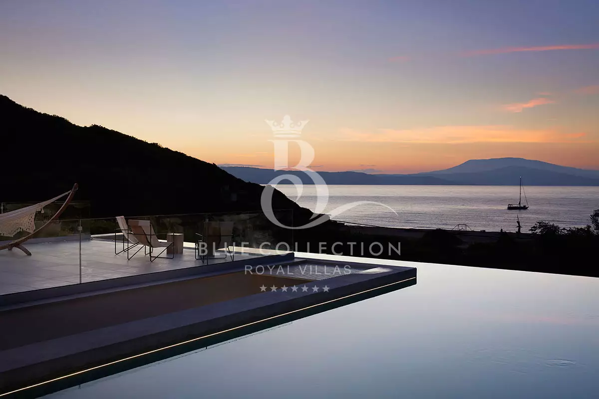 Luxury Beachfront Villa for Sale in Skiathos – Greece | Private Infinity Pool | Sea & Sunset Views | Sleeps 8 | 4 Bedrooms | 4 Bathrooms | REF: 180413073 | CODE: VSK-3