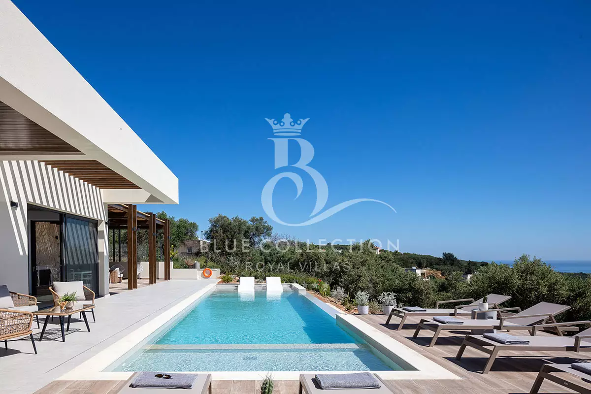 Crete Luxury Villas - Private Villa for Rent | Chania | REF: 180413095 | CODE: CHV-32 | Private Pool | Sea View | Sleeps 6 | 3 Bedrooms | 3 Bathrooms