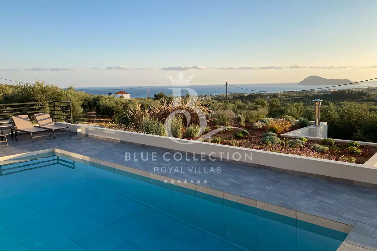 Crete Private Villa for Rent | Chania | REF: 180413116 | CODE: C-20 | Private Pool | Sea View | Sleeps 10 | 5 Bedrooms | 4 Bathrooms