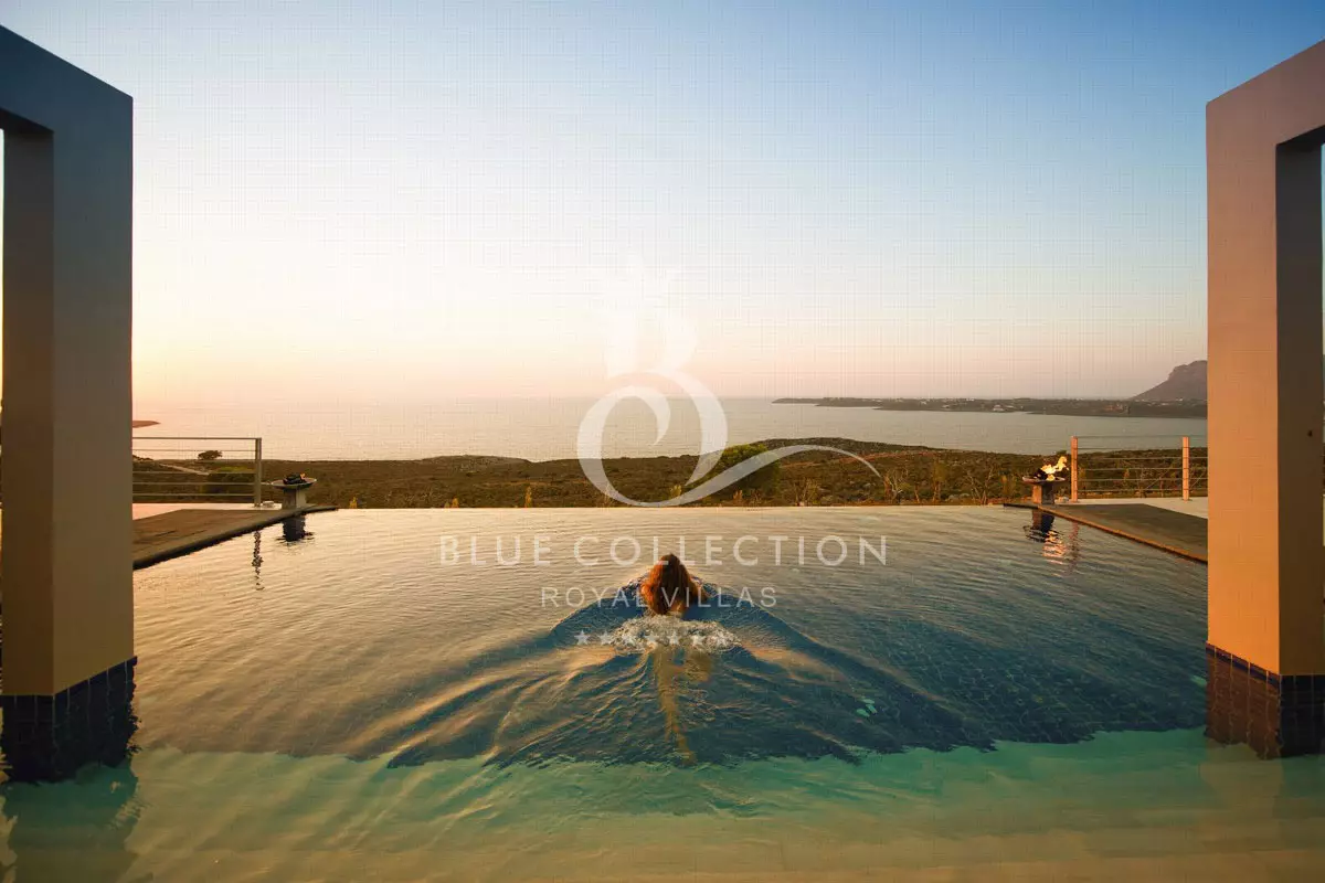 Crete Luxury Villa for Rent | Chania | REF: 180413117 | CODE: C-21 | Private Infinity Pool | Sea View | Sleeps 10 | 5 Bedrooms | 5 Bathrooms