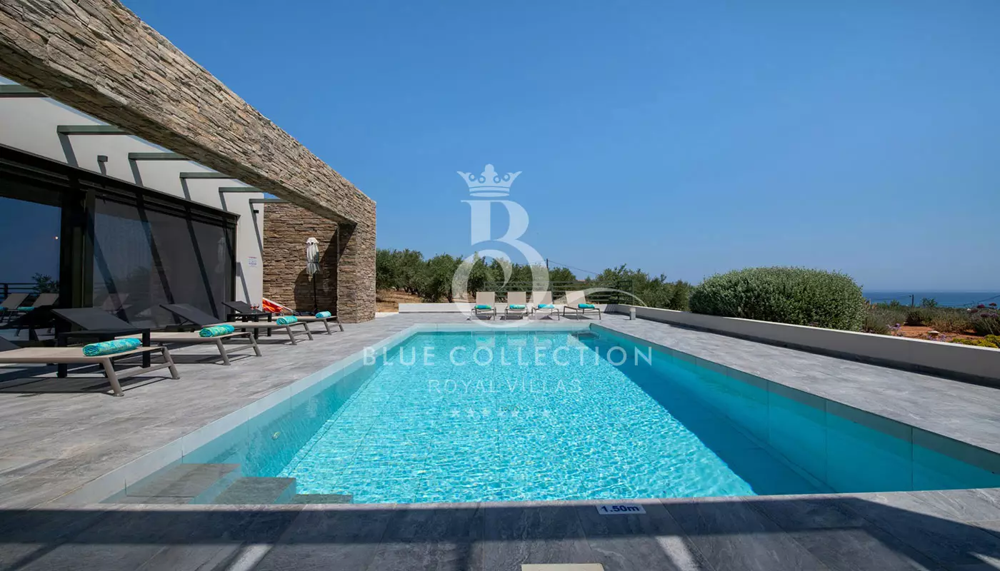Crete Private Villa for Rent | Chania | REF: 180413116 | CODE: C-20 | Private Pool | Sea View | Sleeps 10 | 5 Bedrooms | 4 Bathrooms