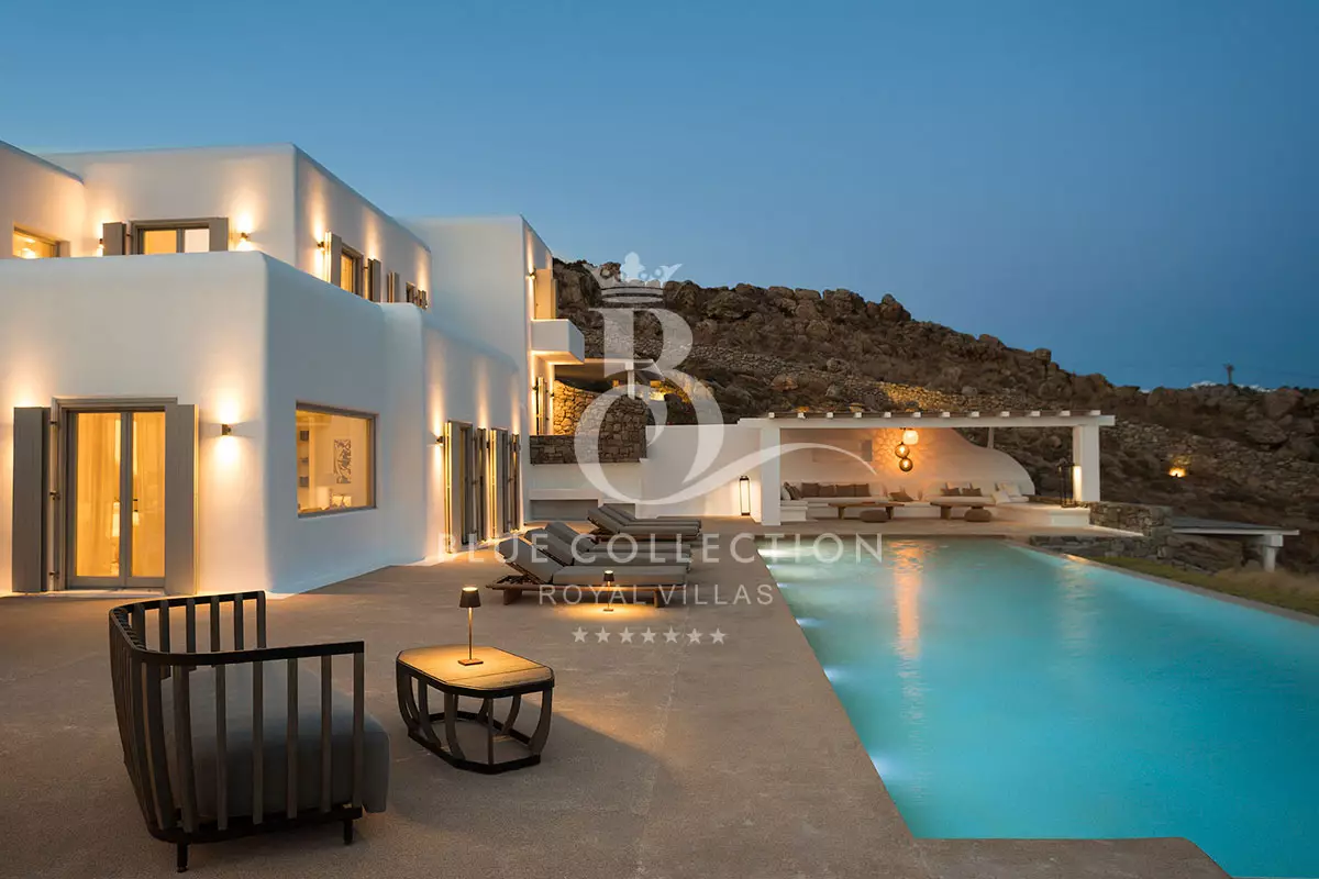 Luxury Villa for Rent in Mykonos – Greece | Aleomandra | REF: 180413129 | CODE: ADR-6 | Private Pool | Sea View | Sleeps 20 | 10 Bedrooms | 10 Bathrooms