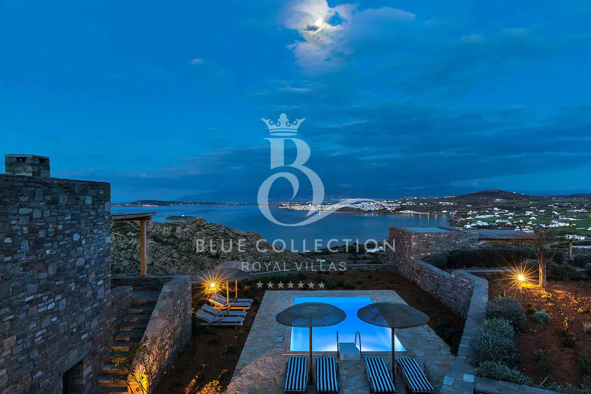 Traditional Private 2-Villas Complex for Rent in Paros – Greece | Kolympithres | REF: 180413128 | CODE: PRS-89 | 2 Private Pools | Sea View 