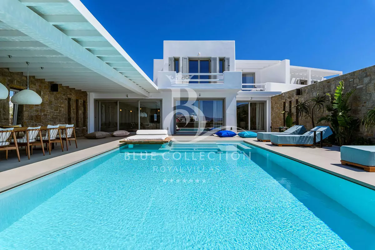 Private Villa for Rent in Mykonos – Greece | Mykonos Town | Private Pool & Jacuzzi | Sea & Sunset View 