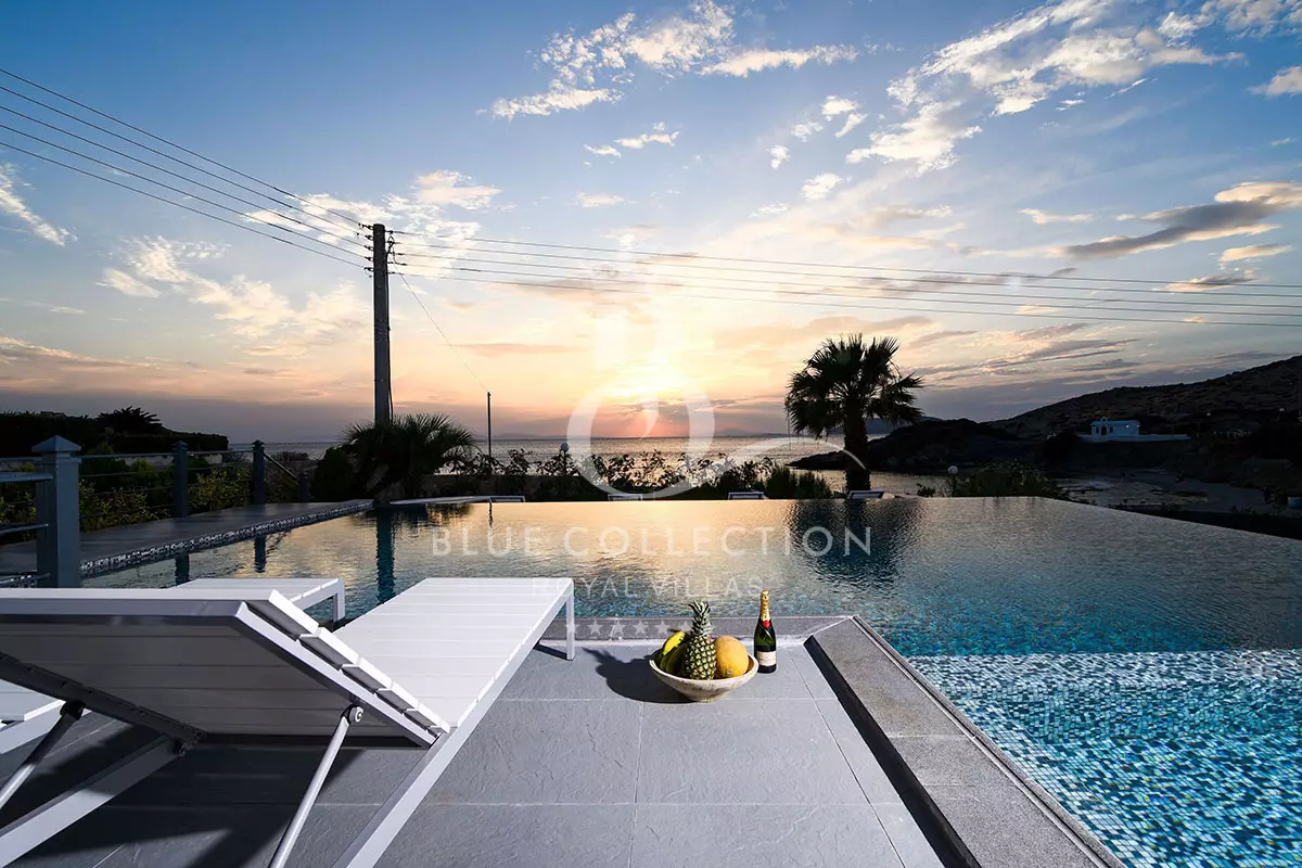 Luxury Beachfront Villa for Rent in Athens – Greece | Sounio | REF: 180413251 | CODE: ATH-29 | Private Infinity Pool | Sea & Sunset View | Sleeps 10 | 5 Bedrooms | 5 Bathrooms