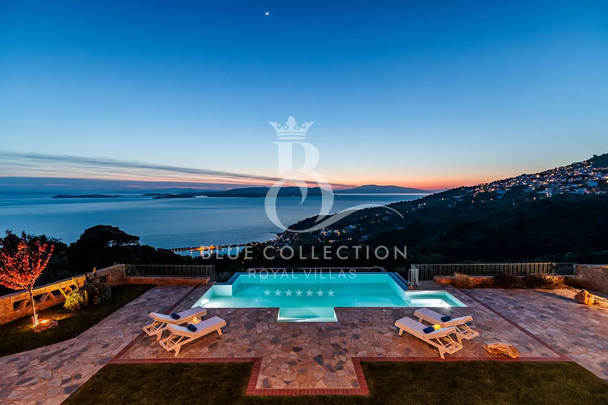 Luxury Villa for Rent in Skopelos – Greece | REF: 180413245 | CODE: SKP-7 | Sea & Sunset View | Private Pool 