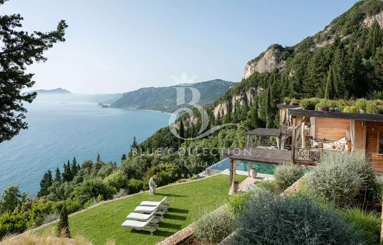 Luxury Seafront Villa for Rent in Corfu – Greece | REF: 180413278 | CODE: CRF-34 | 2 Private Pools | Sea View | Sleeps 20 | 10 Bedrooms | 11 Bathrooms