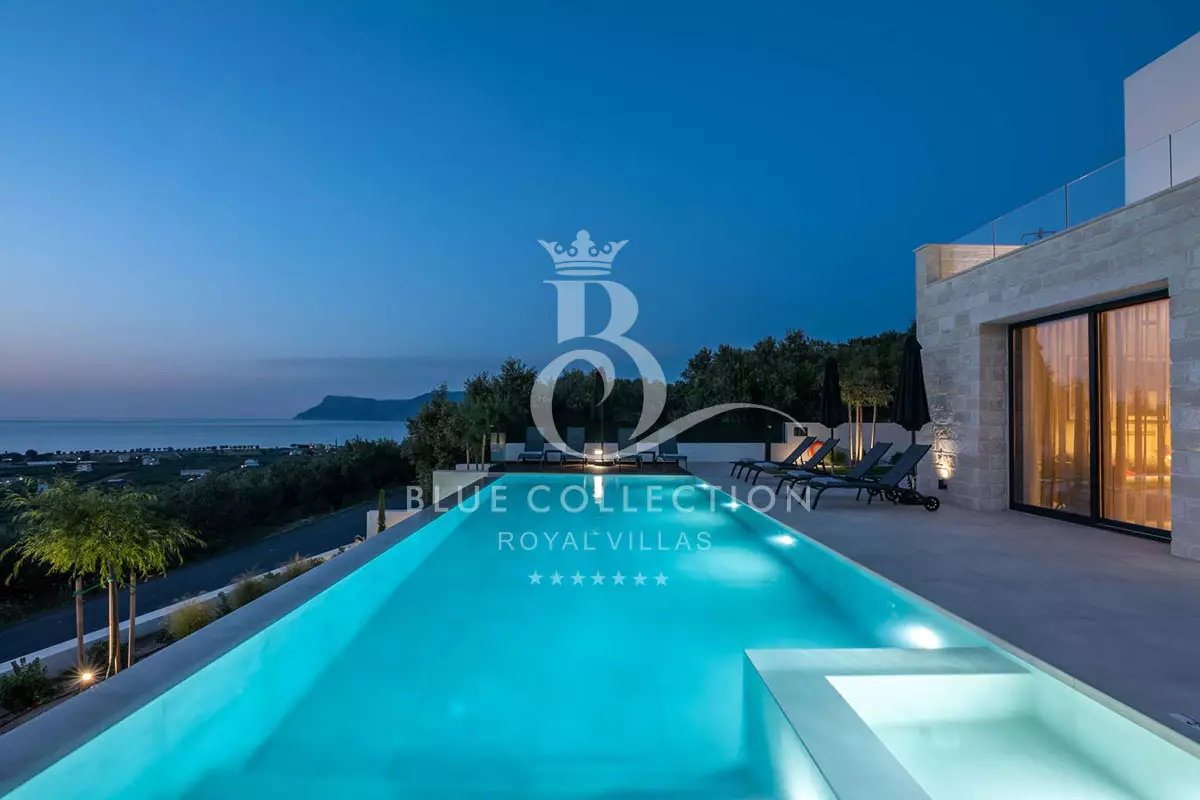 Private Villa for Rent in Crete – Greece | Chania-Kissamos | REF: 180413324 | CODE: CHV-47 | Sea & Sunset View | Private Pool | Sleeps 10 | 5 Bedrooms | 5 Bathrooms