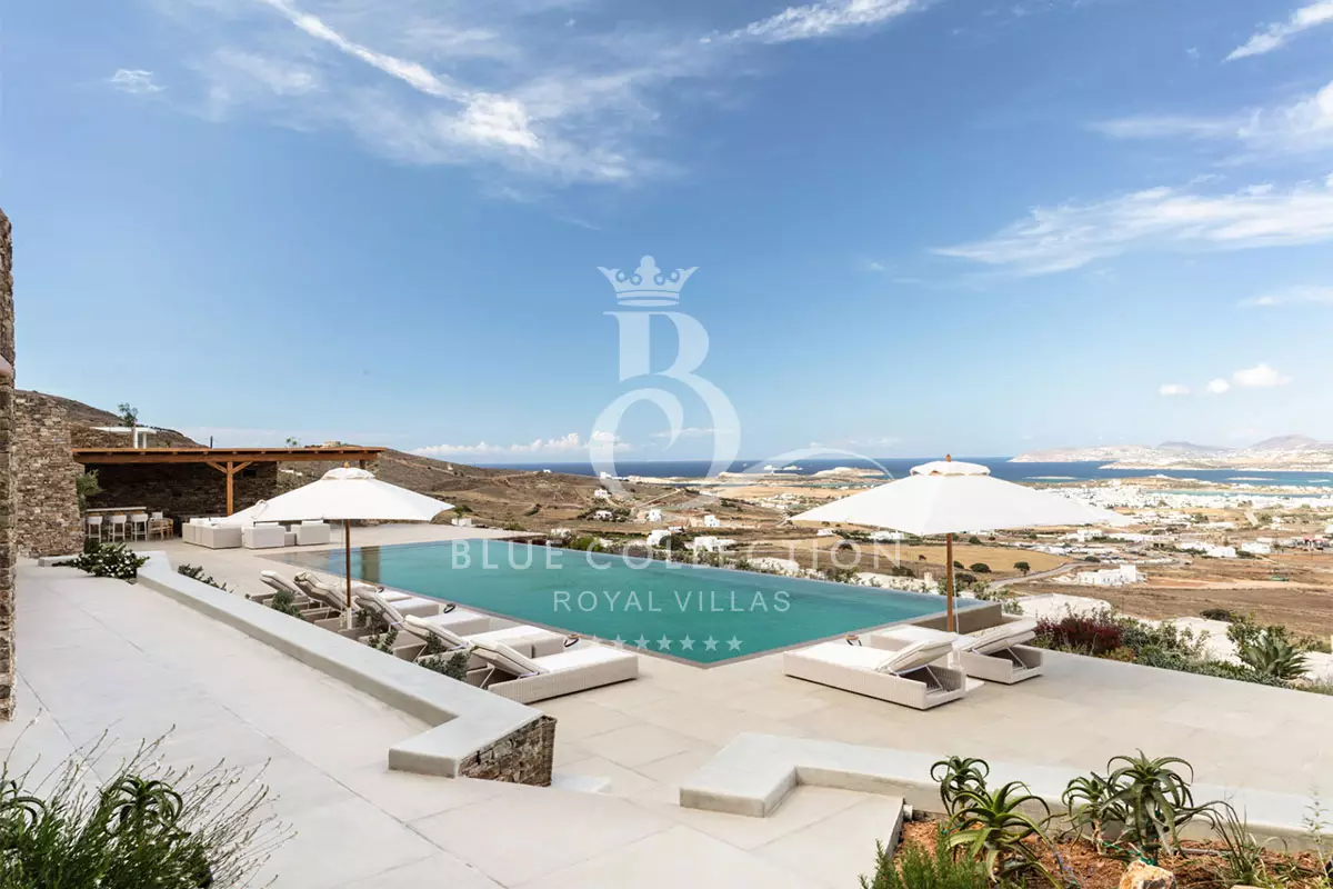 Luxury Villa for Rent in Antiparos – Greece | REF: 180413296 | CODE: APR-17 | Sea View | Private Infinity Pool | Sleeps 16 | 8 Bedrooms | 8 Bathrooms