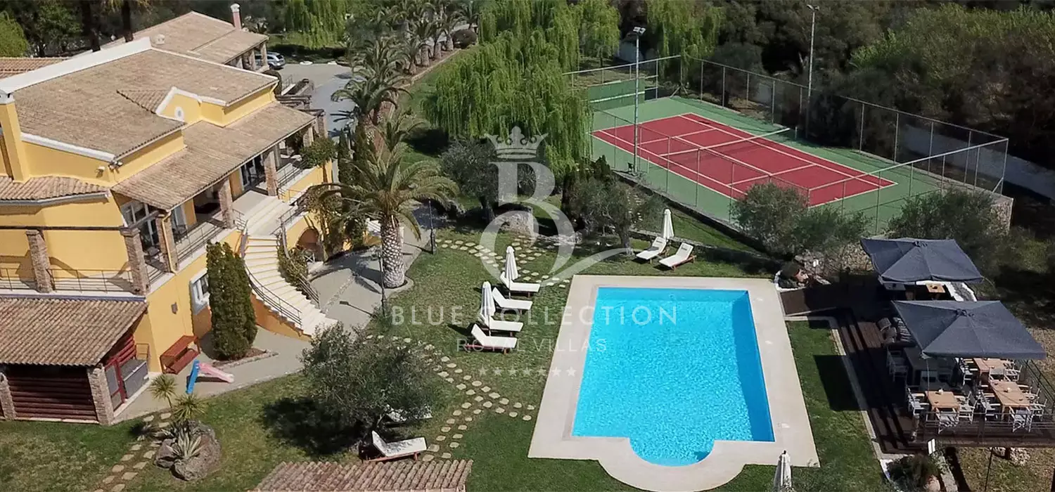 Luxury 2-Villas Complex for Rent in Corfu – Greece | Gouvia | REF: 180413378 | CODE: CRF-45 | Private Pool Outdoor & Indoor 