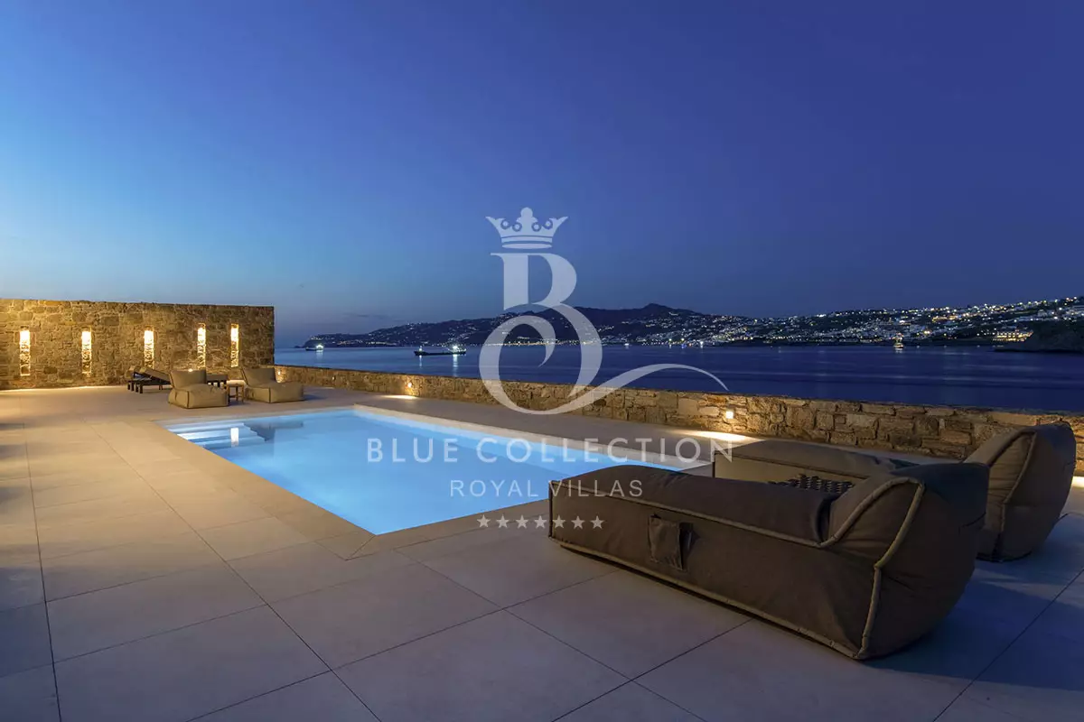 Private Seafront Villa for Rent in Mykonos – Greece | Kanalia | REF: 180413361 | CODE: KNL-9 | Private Heated Pool | Sea View | Sleeps 6 | 3 Bedrooms | 4 Bathrooms