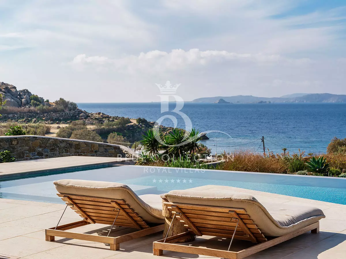 Private Villa for Rent in Mykonos – Greece | Paraga | REF: 180413387 | CODE: MKG-5 | Private Pool | Sea & Sunset View | Sleeps 10 | 5 Bedrooms | 6 Bathrooms