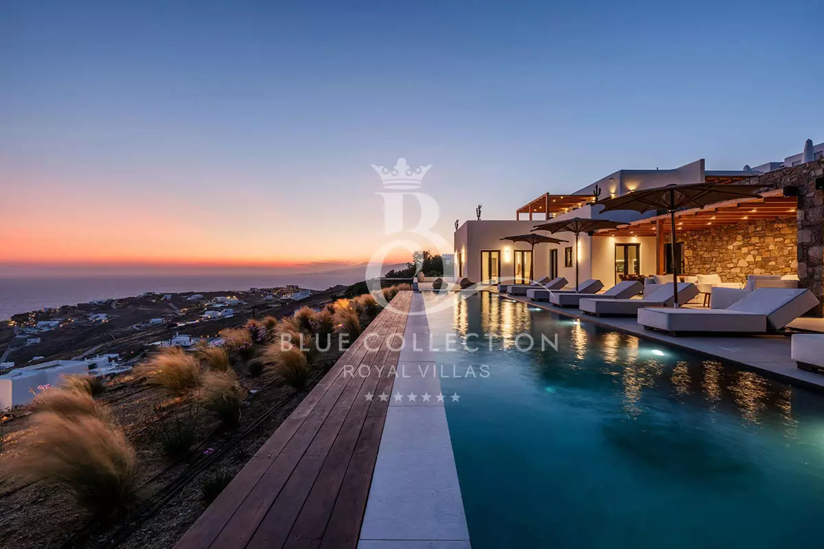 Luxury Villa for Rent in Mykonos – Greece | Fanari | REF: 180413393 | CODE: MKG-6 | Private Heated Infinity Pool | Sea & Sunset View | Sleeps 10 | 5 Bedrooms | 5 Bathrooms