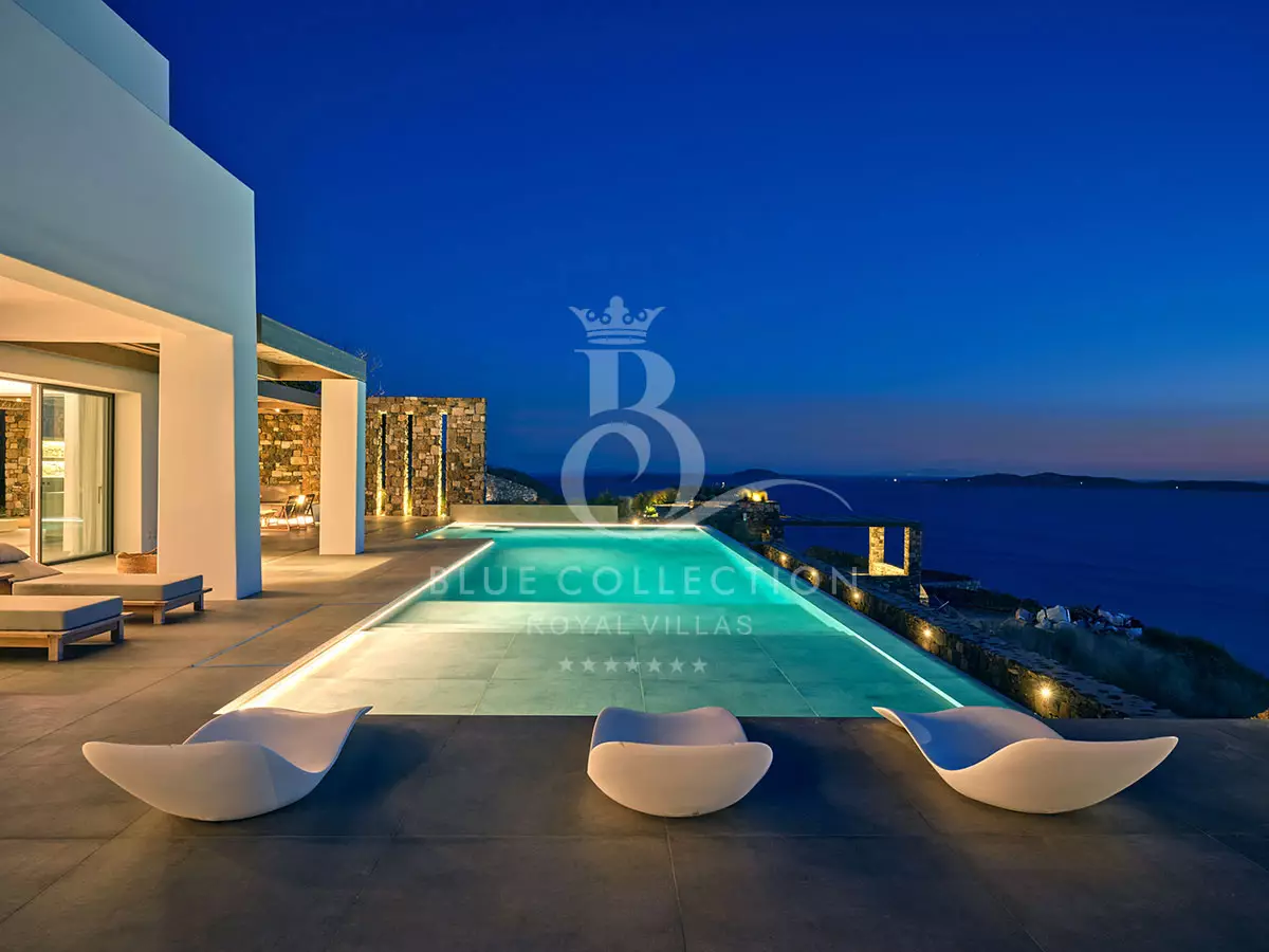 Private Villa for Rent in Mykonos – Choulakia | Private Infinity Pool | Sea & Sunset View | CHA-10