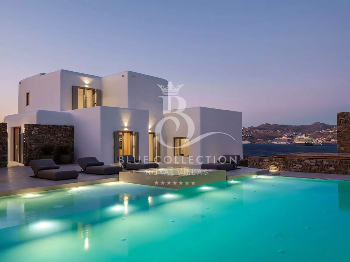 Luxury Villa for Rent in Mykonos – Kanalia | Private Infinity Pool | Sea View | KNL-15