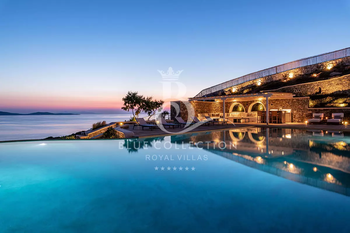 Private Seafront Villa for Rent in Mykonos – Pouli | Private Infinity Pool | Sea View | POL-11