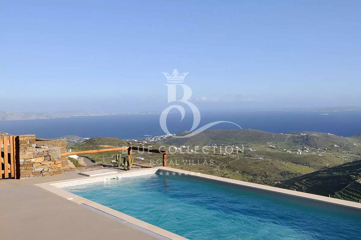Private Villa for Rent in Tinos | Private Infinity Pool | Sea View | TNV-7