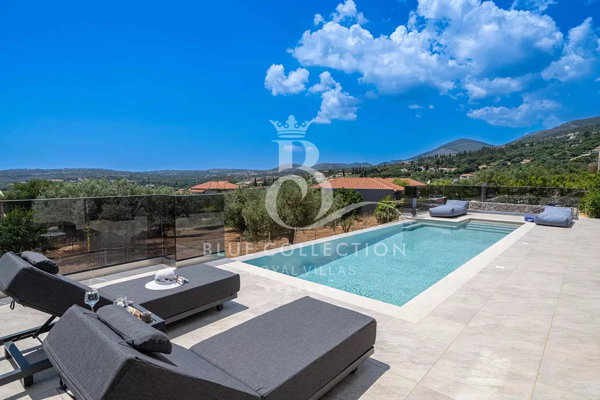 Private Villa for Rent in Kefalonia | Private Infinity Pool | Sea View | KFL-12