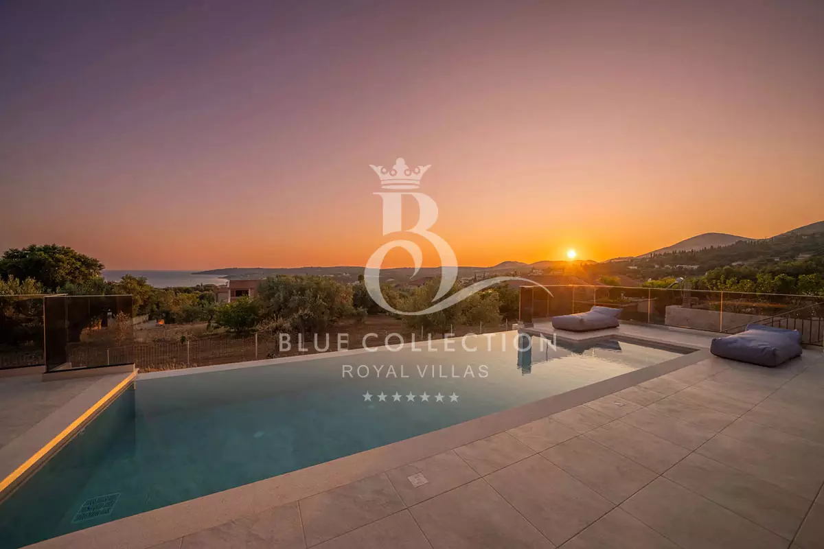 Private 3-Villas Complex for Rent in Kefalonia | 3 Private Infinity Pools | Sea View | KFL-15