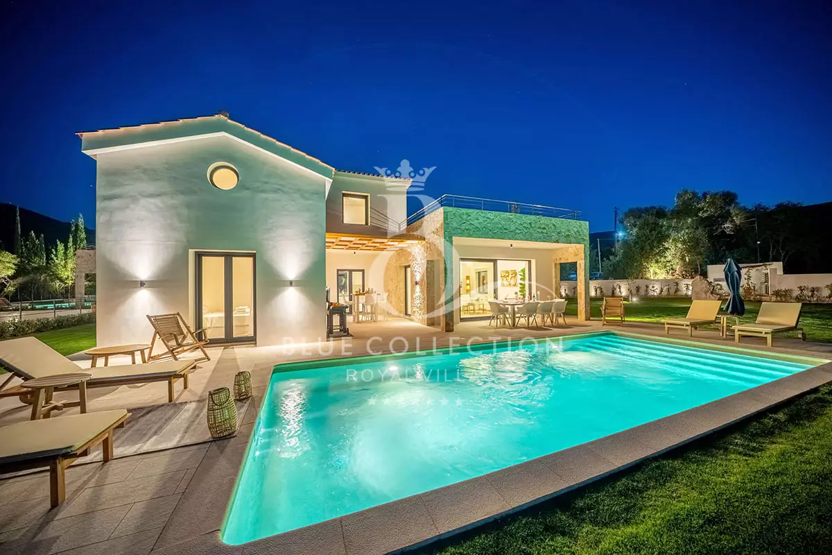 Private Villa for Rent in Kefalonia | Private Pool | Sea & Mountain View | KFL-16