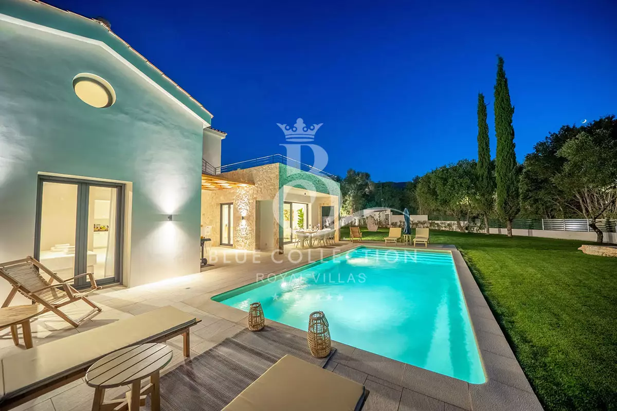 Private Villa for Rent in Kefalonia | Private Pool | Sea & Mountain View | KFL-17