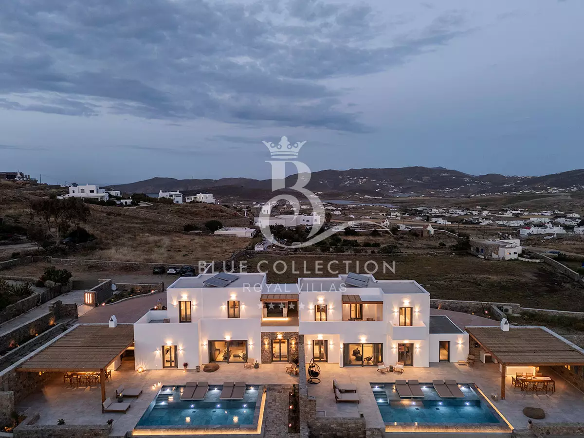 Luxury 2-Villas Complex for Rent in Mykonos - Agia Sofia | 2 Private Infinity Pools & Jacuzzis | Sea View | ASF-9